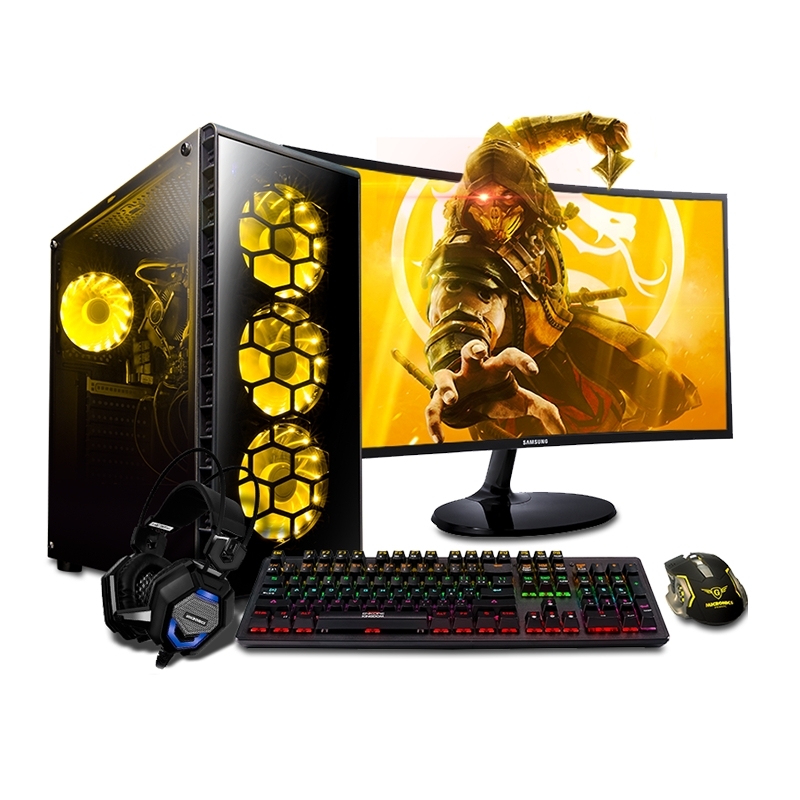 PC GAMER FALKOR YELLOW RYZEN 5-3600